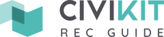 Wordmark icon of CiviKit Recreation Guide